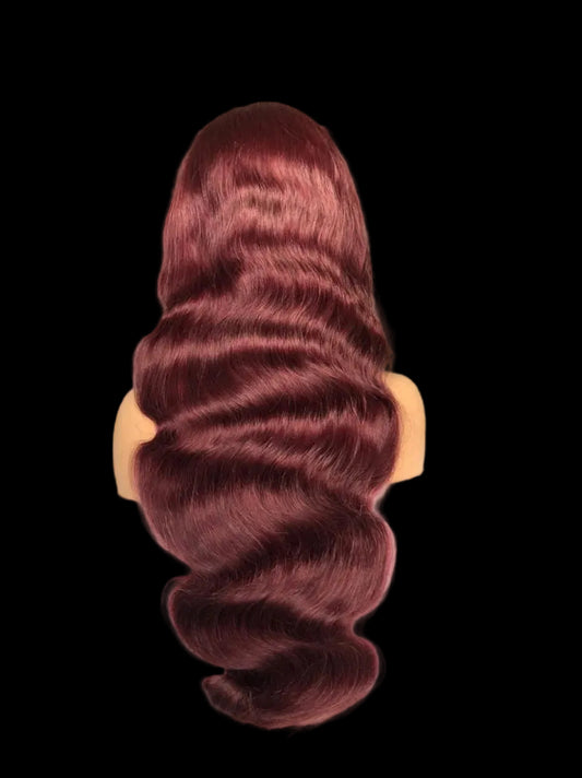 Virgin Burgundy  HD Lace Wig