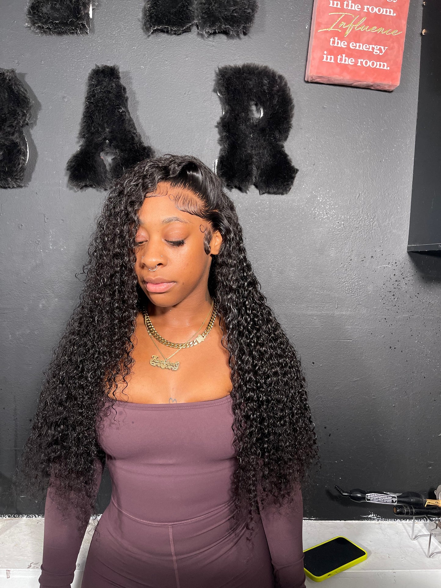 Luxe Curly HD Frontal Wig